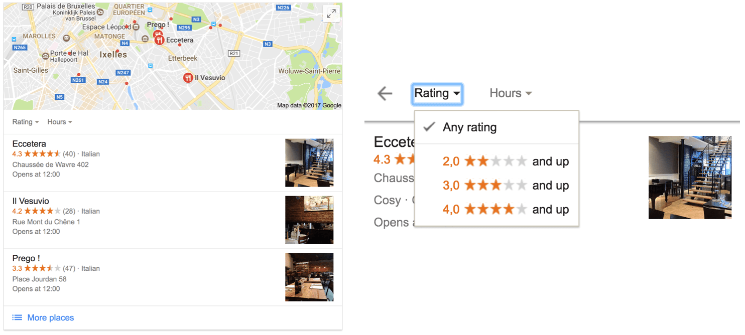 google business search